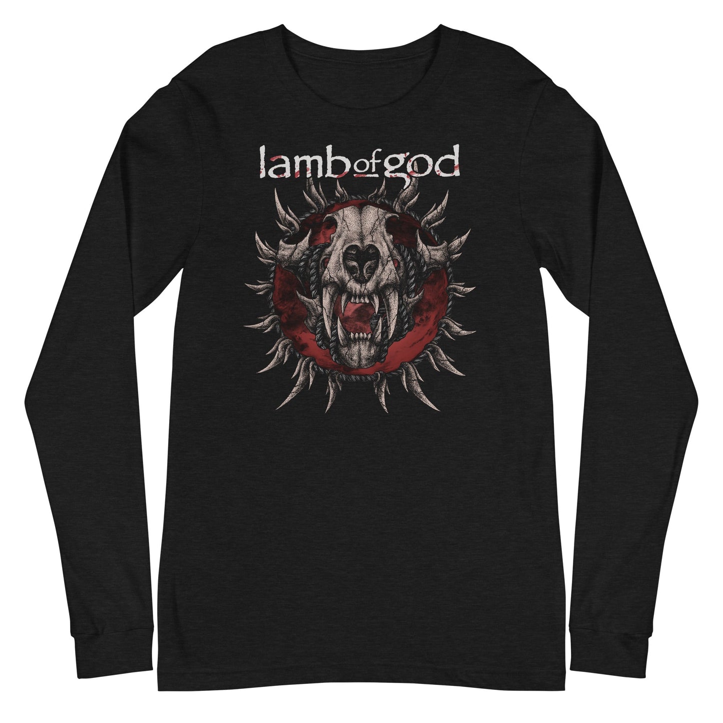 Lamb of God - Steer Skull Long Sleeve T-Shirt ()