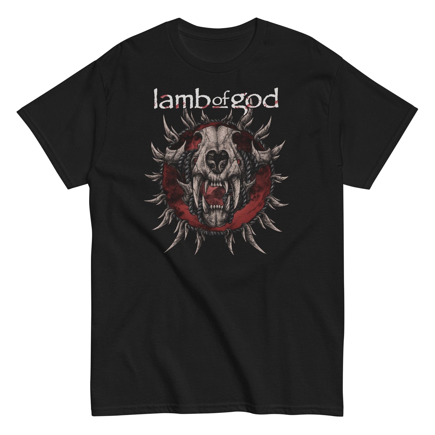 Lamb of God - Steer Skull T-Shirt ()