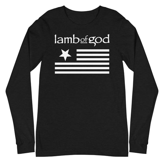 Lamb of God - White Flag Long Sleeve T-Shirt ()