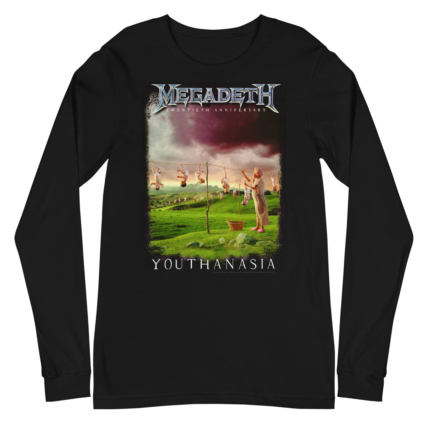Megadeth - 20th Youthanasia Long Sleeve T-Shirt ()