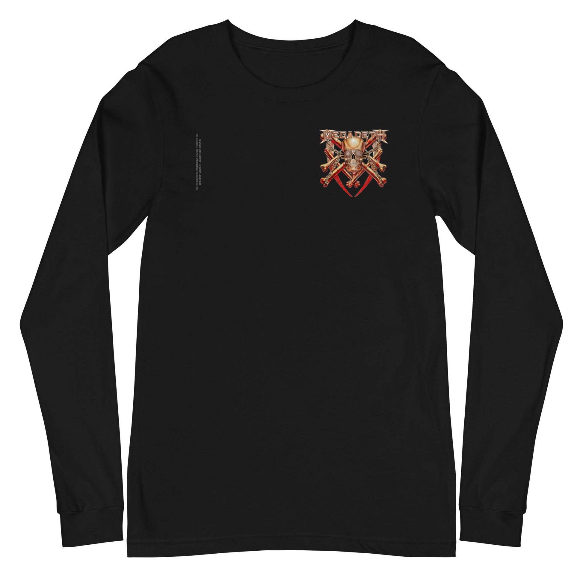 MerchMoment Megadeth - Crossed Bones Long Sleeve T-Shirt [Apparel] - Golden Apple Comics