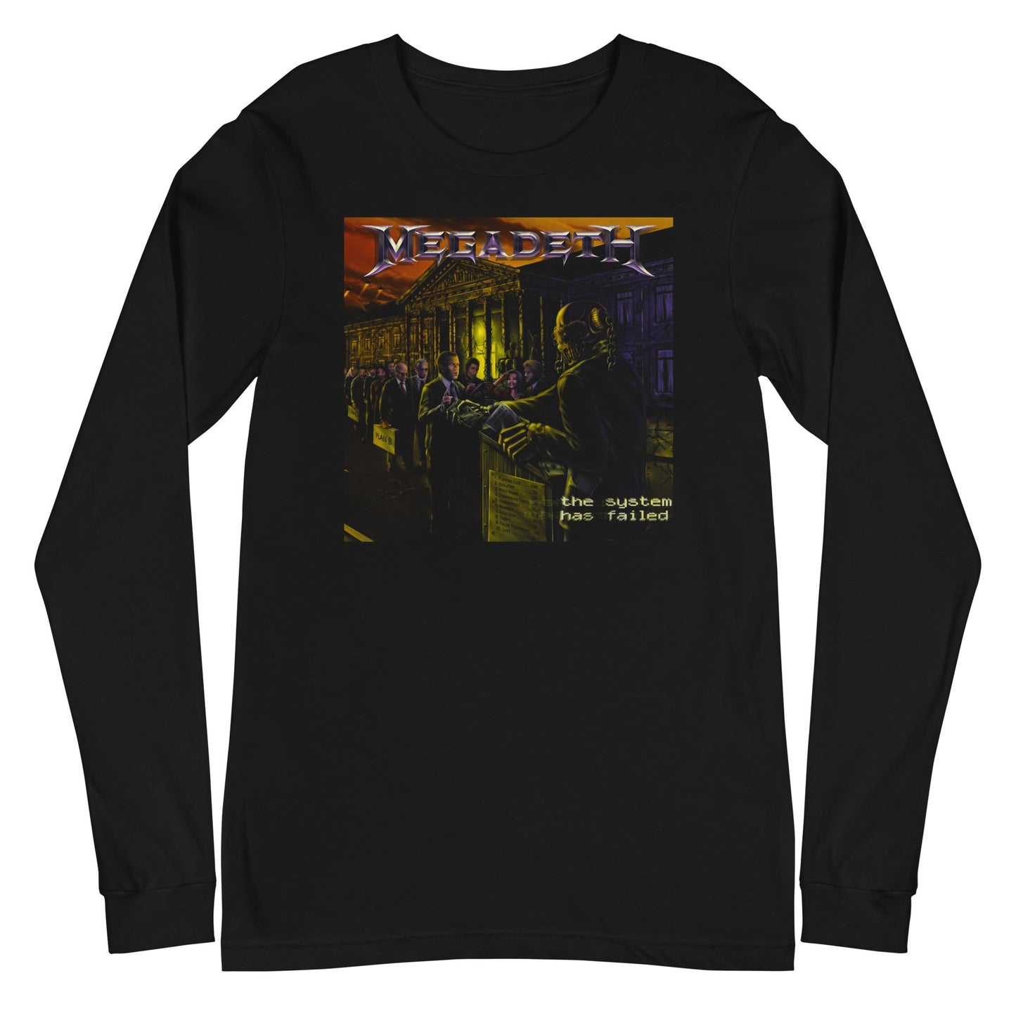 MerchMoment Megadeth - The System Has Failed Long Sleeve T-Shirt [Apparel] - Golden Apple Comics