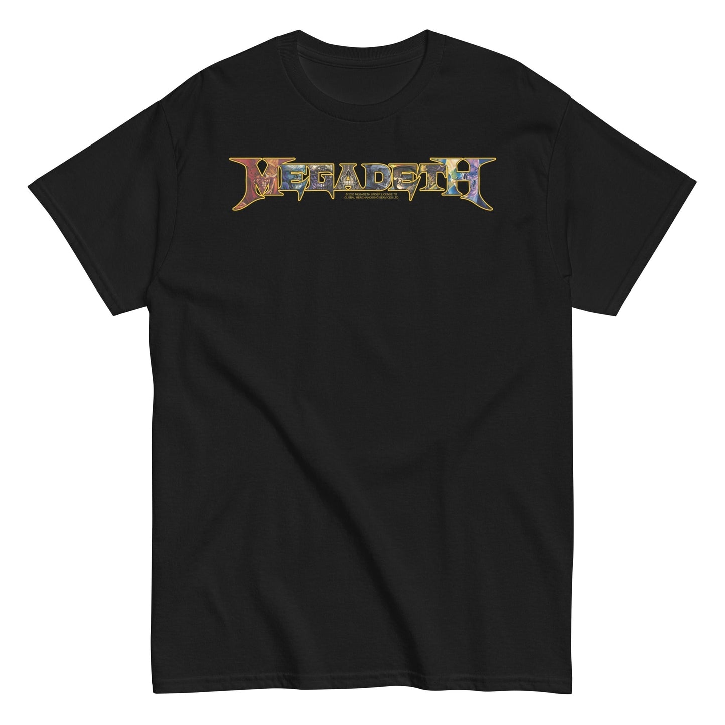 MerchMoment Megadeth - Vic Lettered Logo T-Shirt [Apparel] - Golden Apple Comics