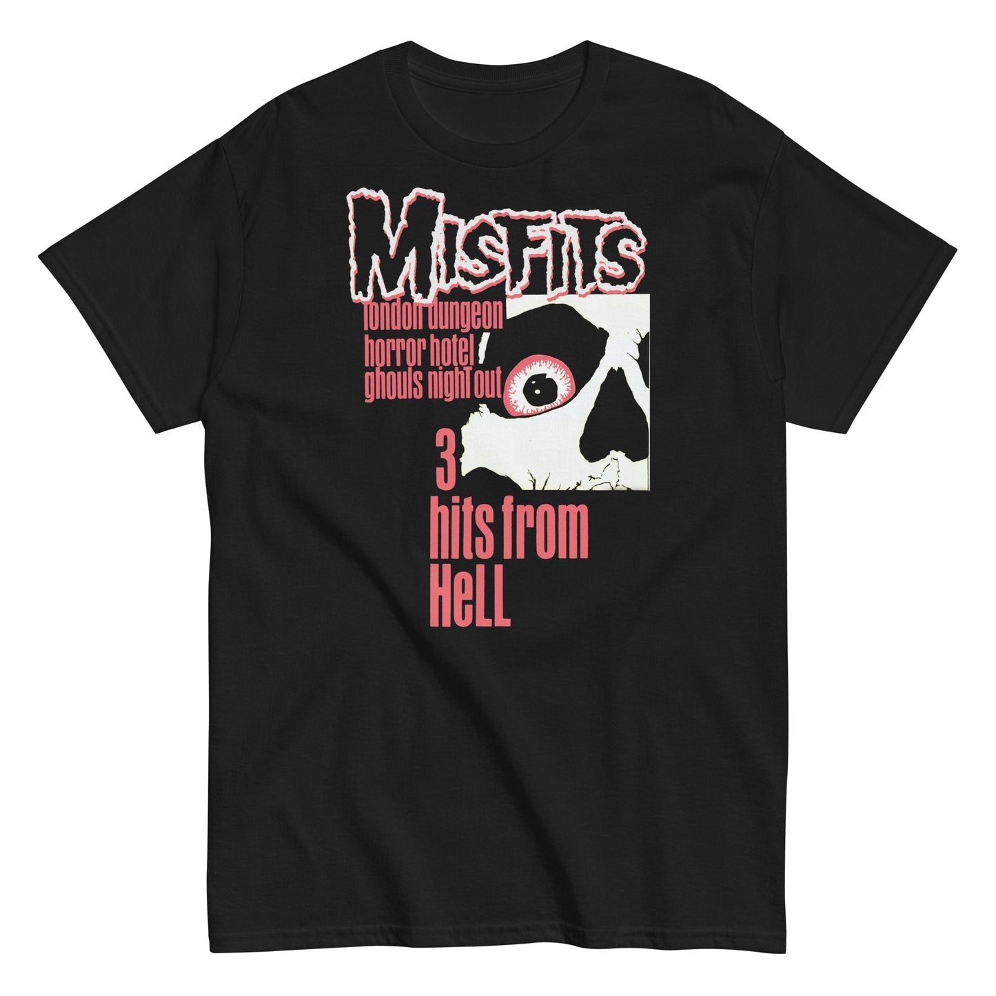 MerchMoment Misfits - 3 Hits From Hell T-Shirt [Apparel] - Golden Apple Comics