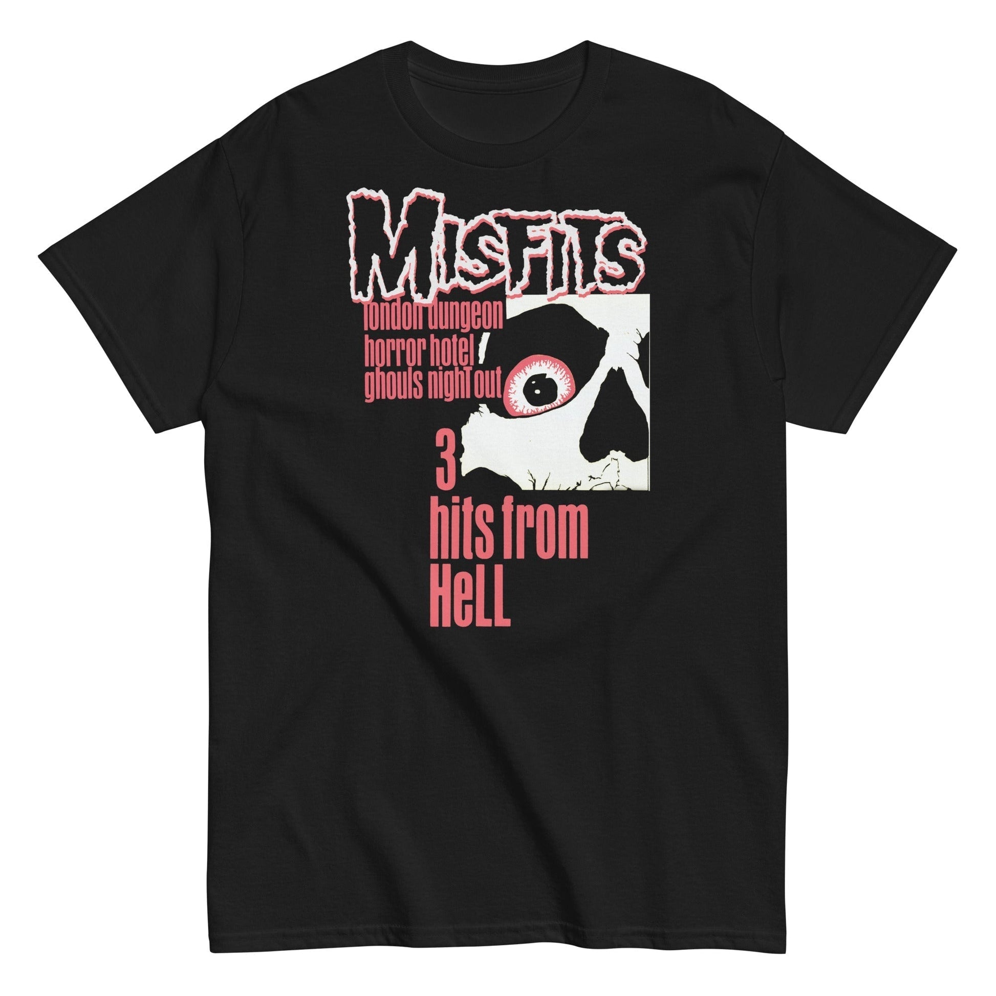 MerchMoment Misfits - 3 Hits From Hell T-Shirt [Apparel] - Golden Apple Comics