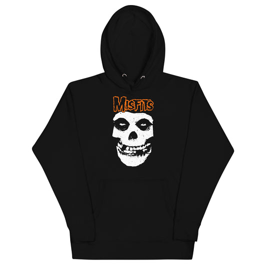Misfits - Orange Skull Hoodie ()