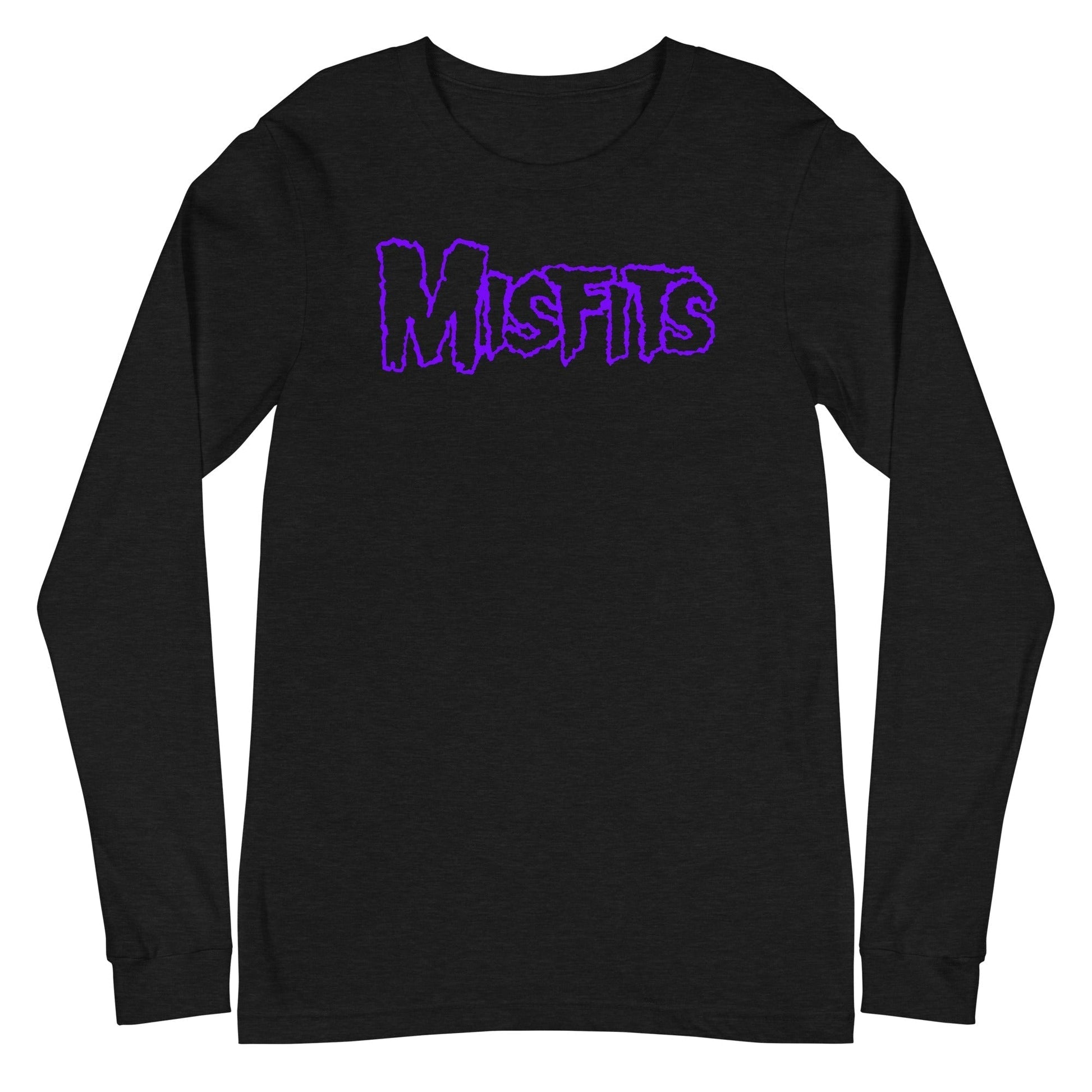 Misfits - Purple Drip Logo Long Sleeve T-Shirt [Apparel] - Golden Apple Comics