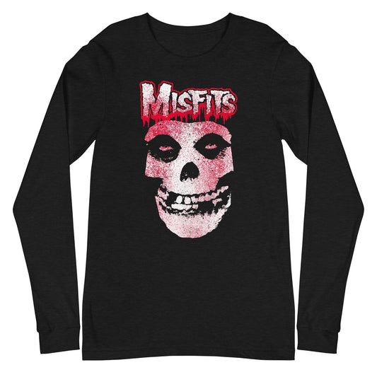 Misfits - Tagged Skull Long Sleeve T-Shirt ()