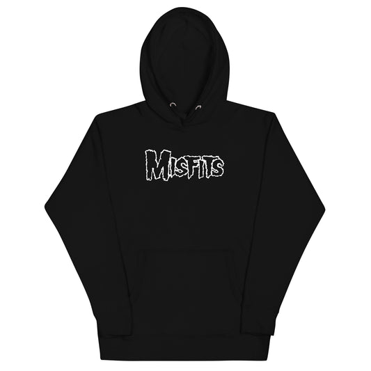 Misfits - White Drip Logo Hoodie ()