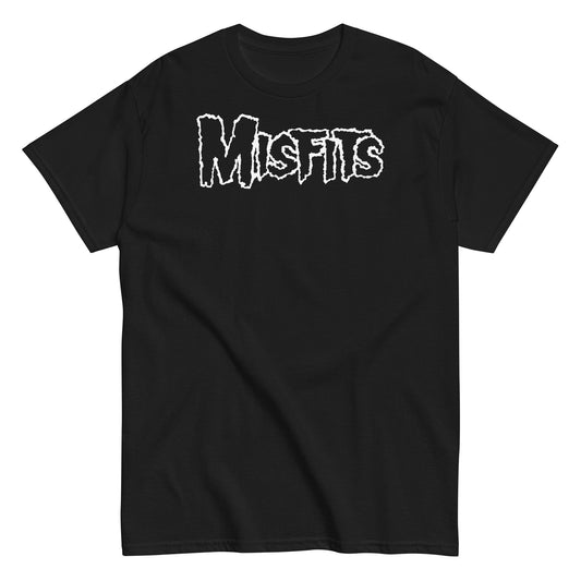 Misfits - White Drip Logo T-Shirt ()