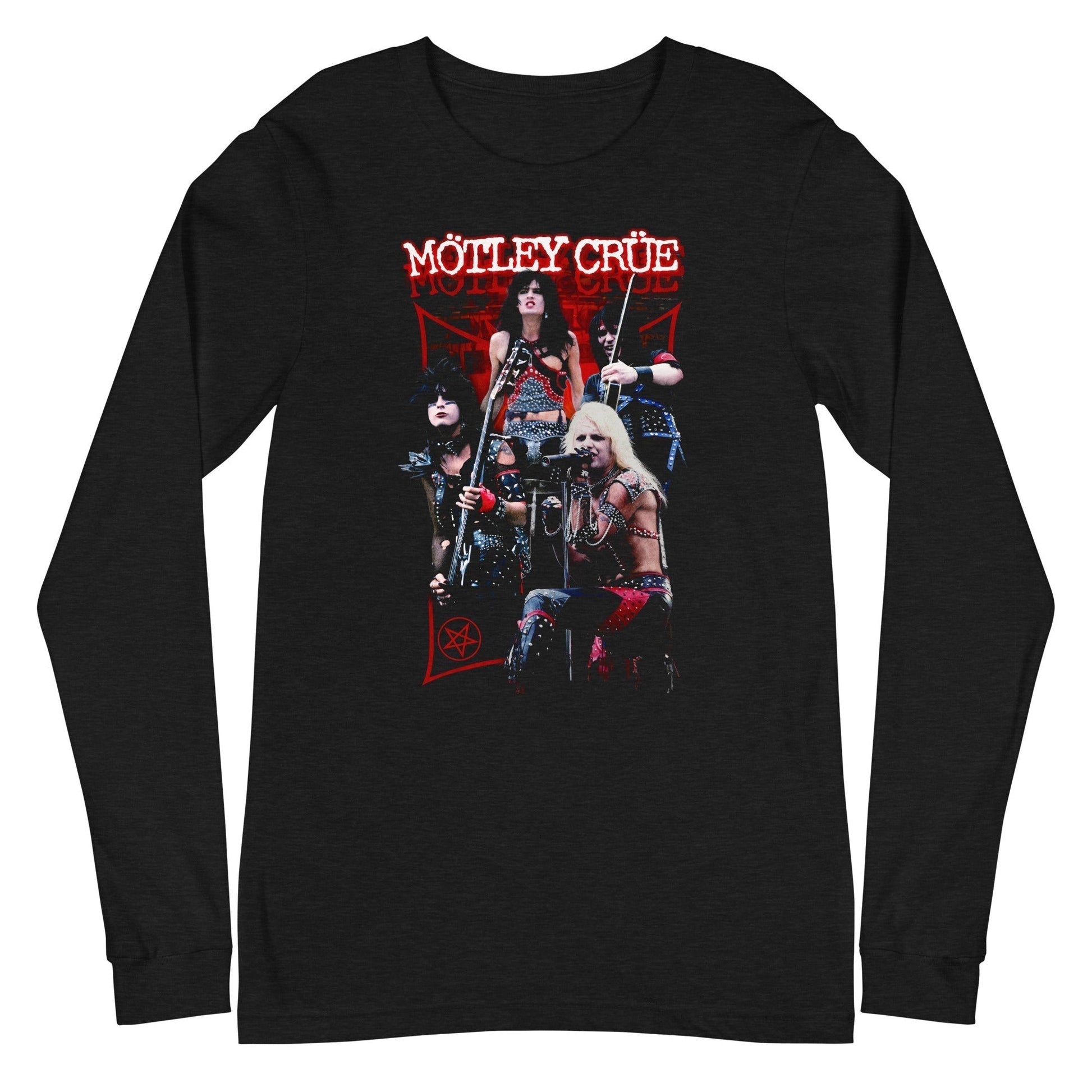 MerchMoment Motley Crue - Live Long Sleeve T-Shirt [Apparel] - Golden Apple Comics