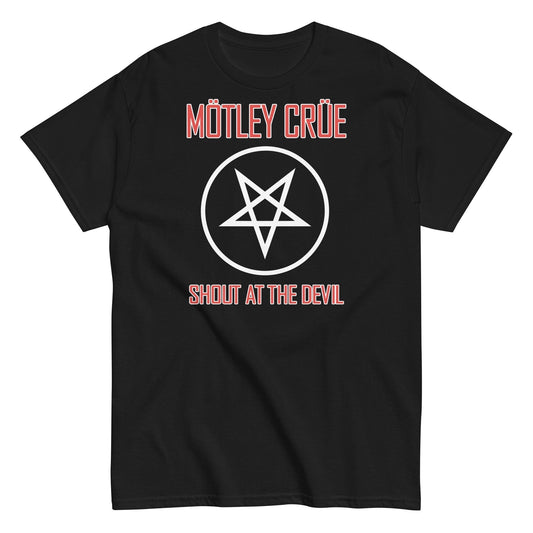 Motley Crue - Pentagram Shout T-Shirt ()
