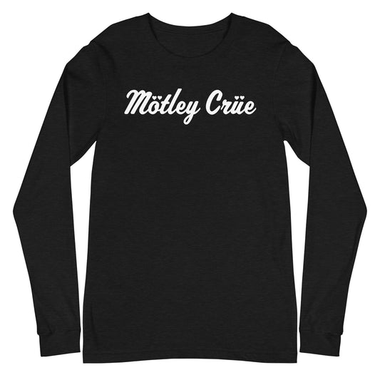 Motley Crue - Script Logo Long Sleeve T-Shirt ()