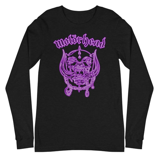 Motorhead - Neon Purple Warpig Long Sleeve T-Shirt ()