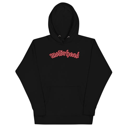 Motorhead - Neon Red Ace Hoodie ()