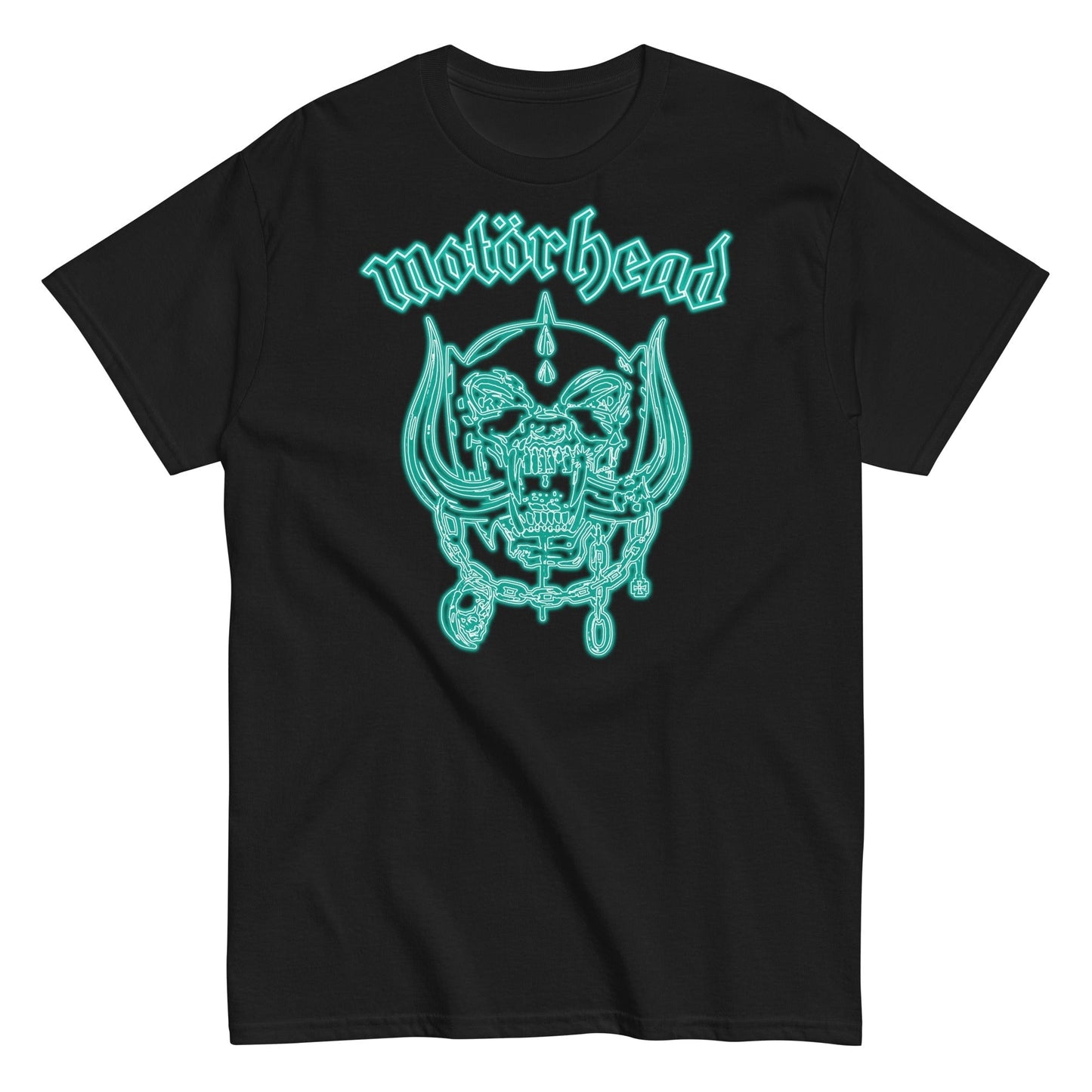 Motorhead - Neon Teal Warpig T-Shirt ()