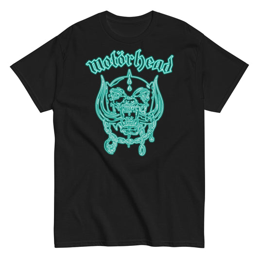 Motorhead - Neon Teal Warpig T-Shirt ()