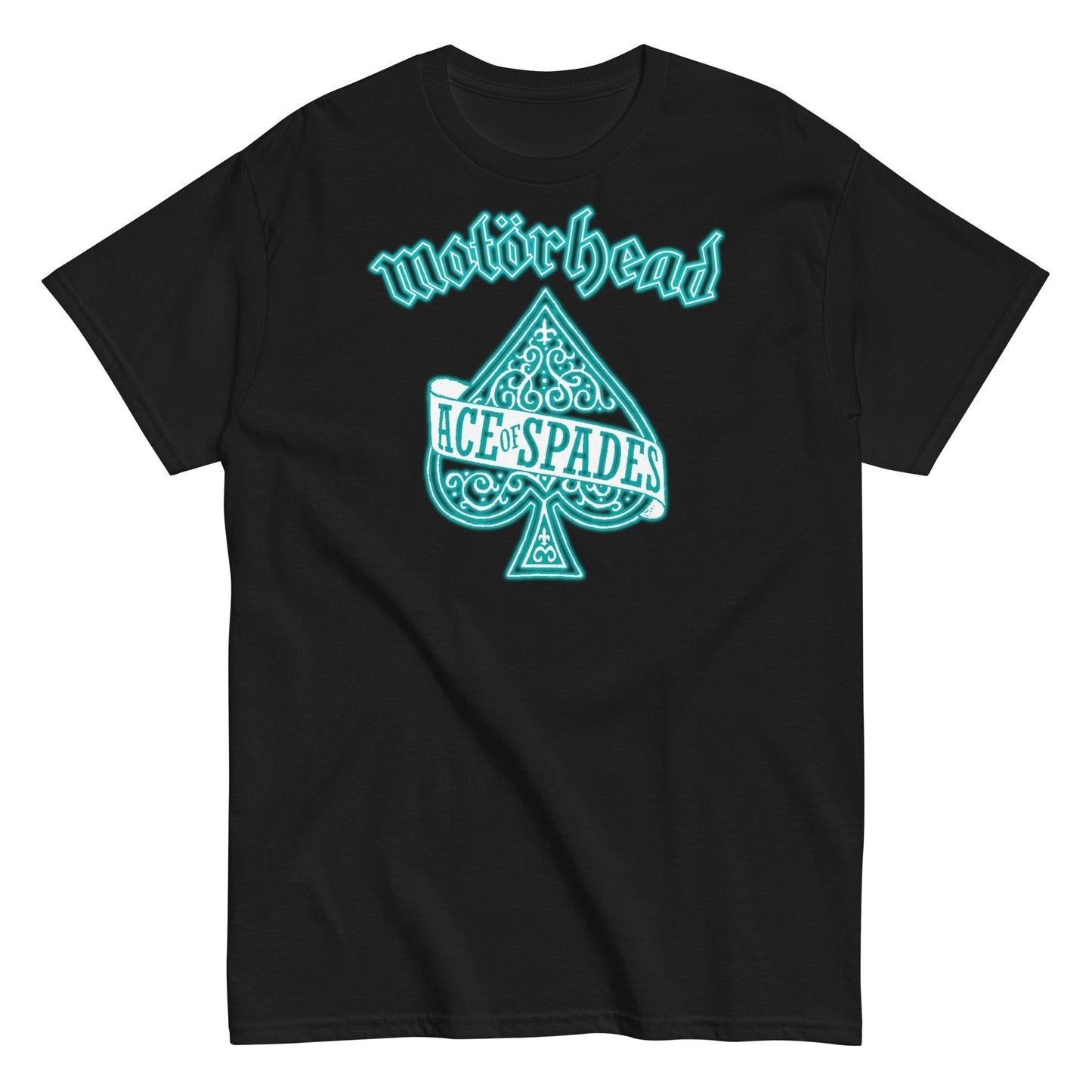 MerchMoment Motorhead - Teal Ace T-Shirt [Apparel] - Golden Apple Comics