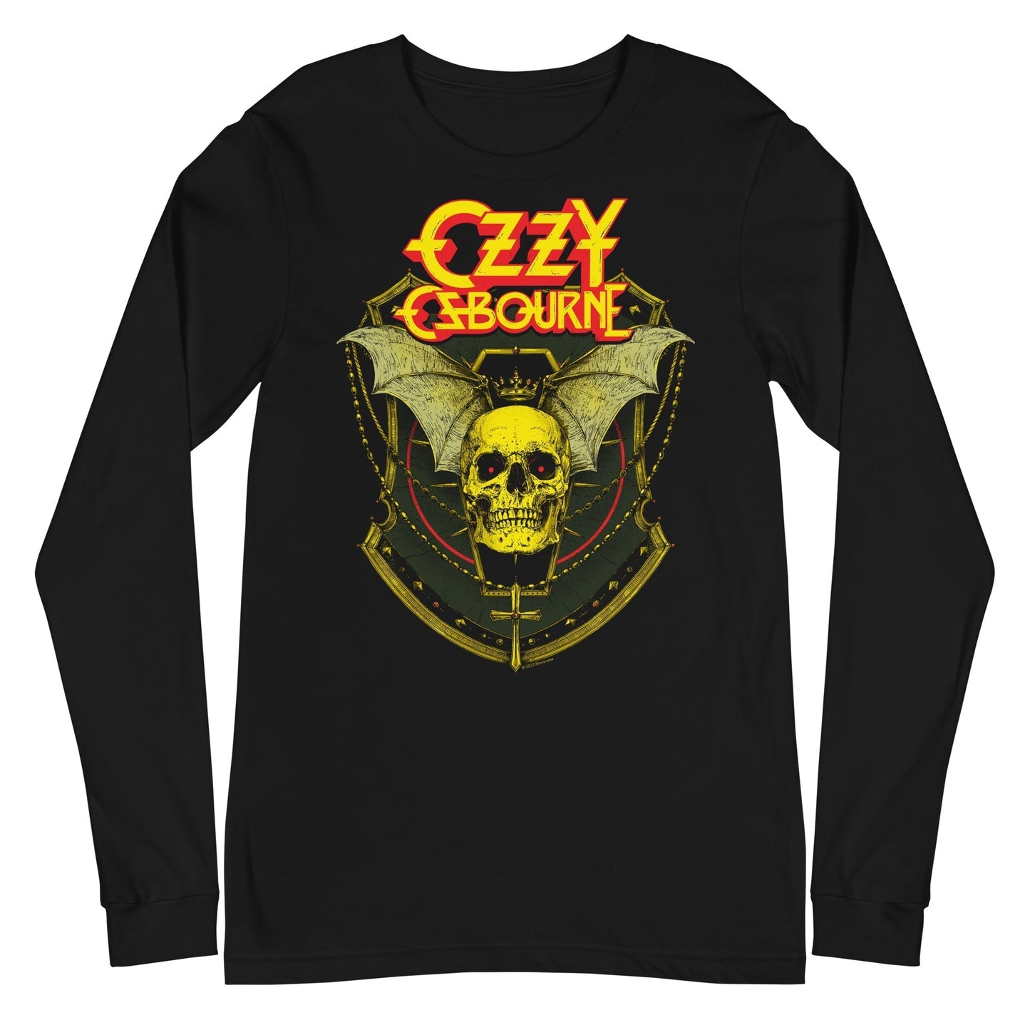 Ozzy Osbourne - Bat Skull Long Sleeve T-Shirt ()