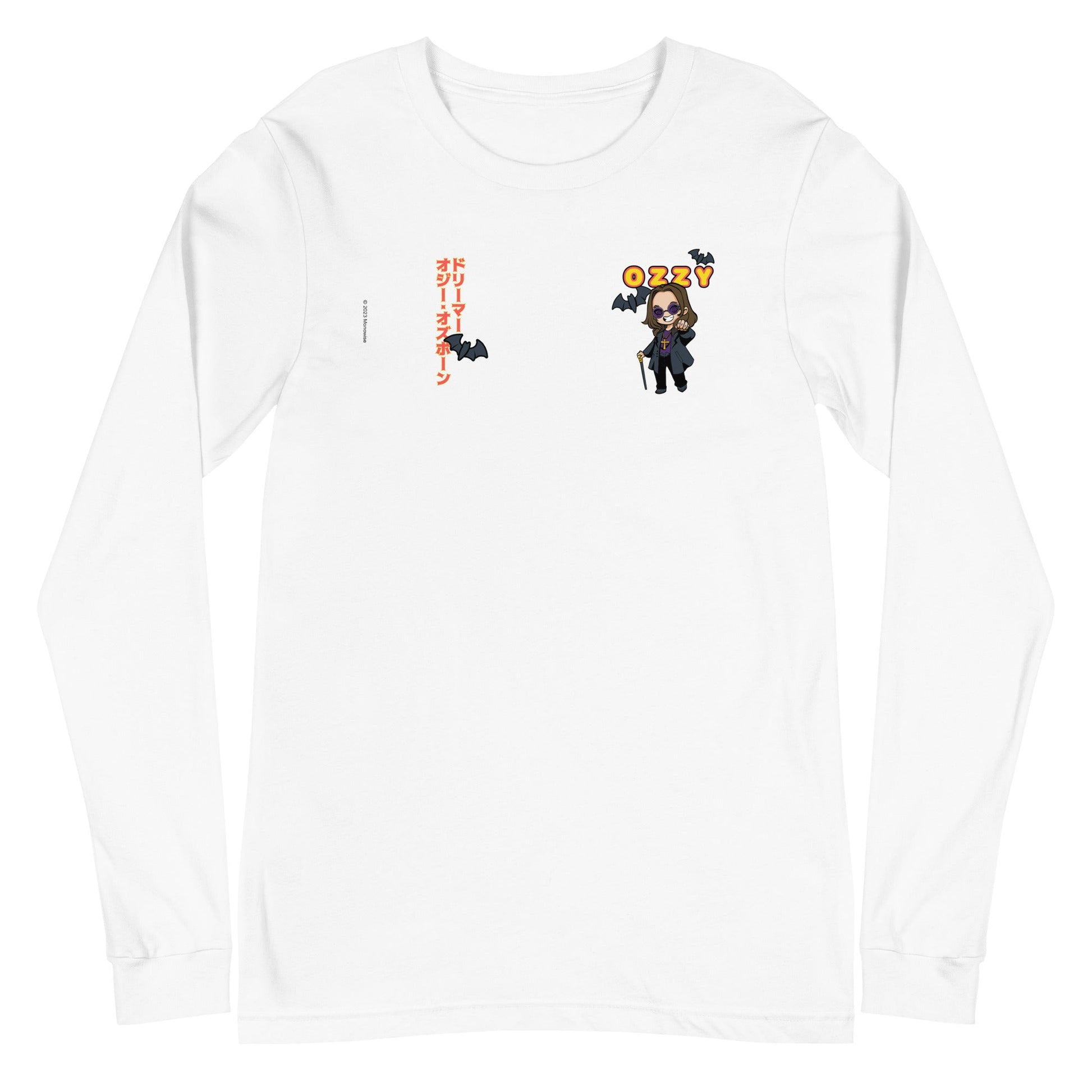 MerchMoment Ozzy Osbourne - Cartoon Logo Long Sleeve T-Shirt [Apparel] - Golden Apple Comics