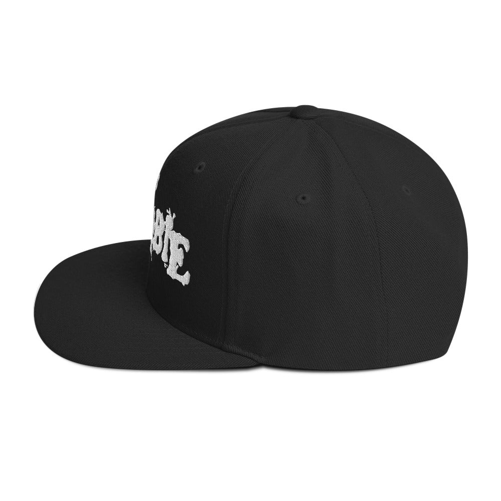 MerchMoment Rob Zombie Classic Logo Black Embroidered Snap Back Hat [Apparel] - Golden Apple Comics