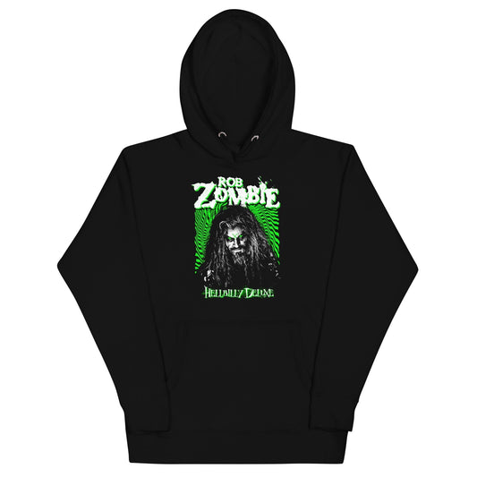 Rob Zombie - Hellbilly Green Hoodie ()