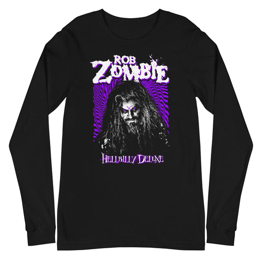 Rob Zombie - Hellbilly Purple Long Sleeve T-Shirt ()