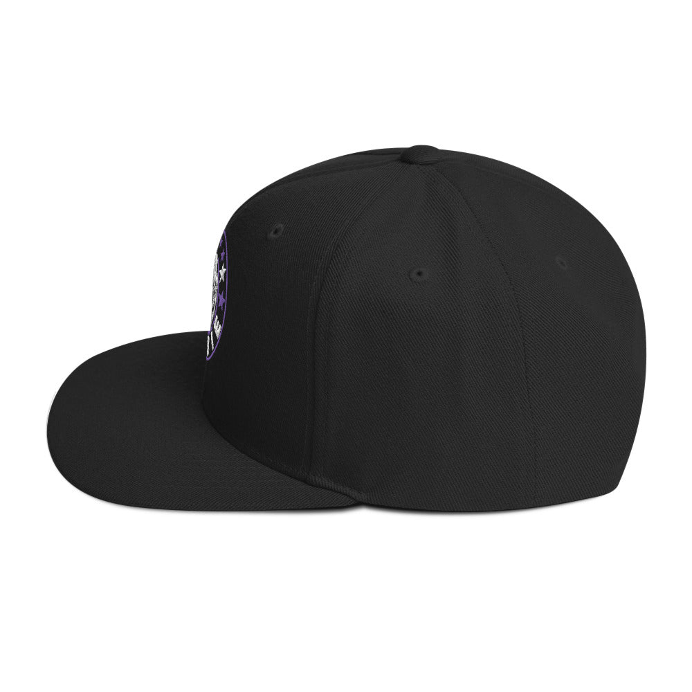 MerchMoment Rob Zombie Staring Black Embroidered Snap Back Hat [Apparel] - Golden Apple Comics