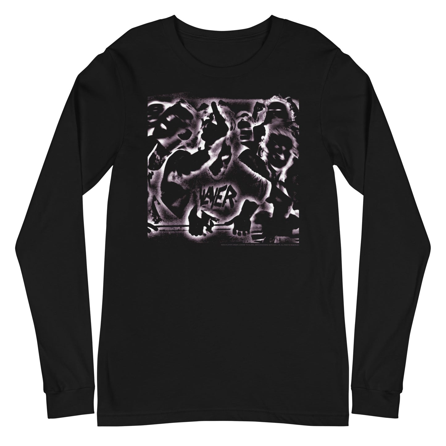 MerchMoment Slayer - Abstract Logo Long Sleeve T-Shirt [Apparel] - Golden Apple Comics
