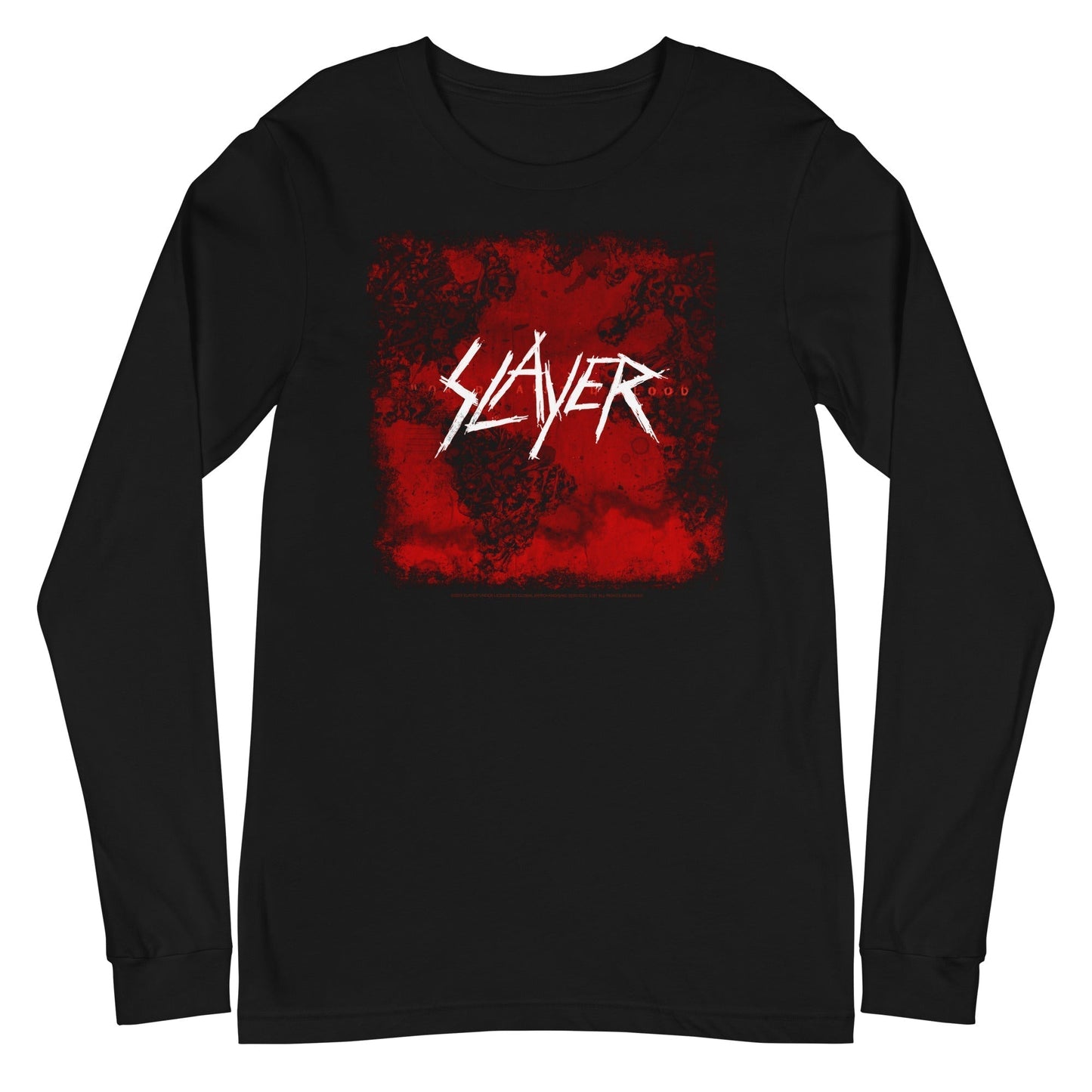 Slayer - Blood Logo Long Sleeve T-Shirt ()