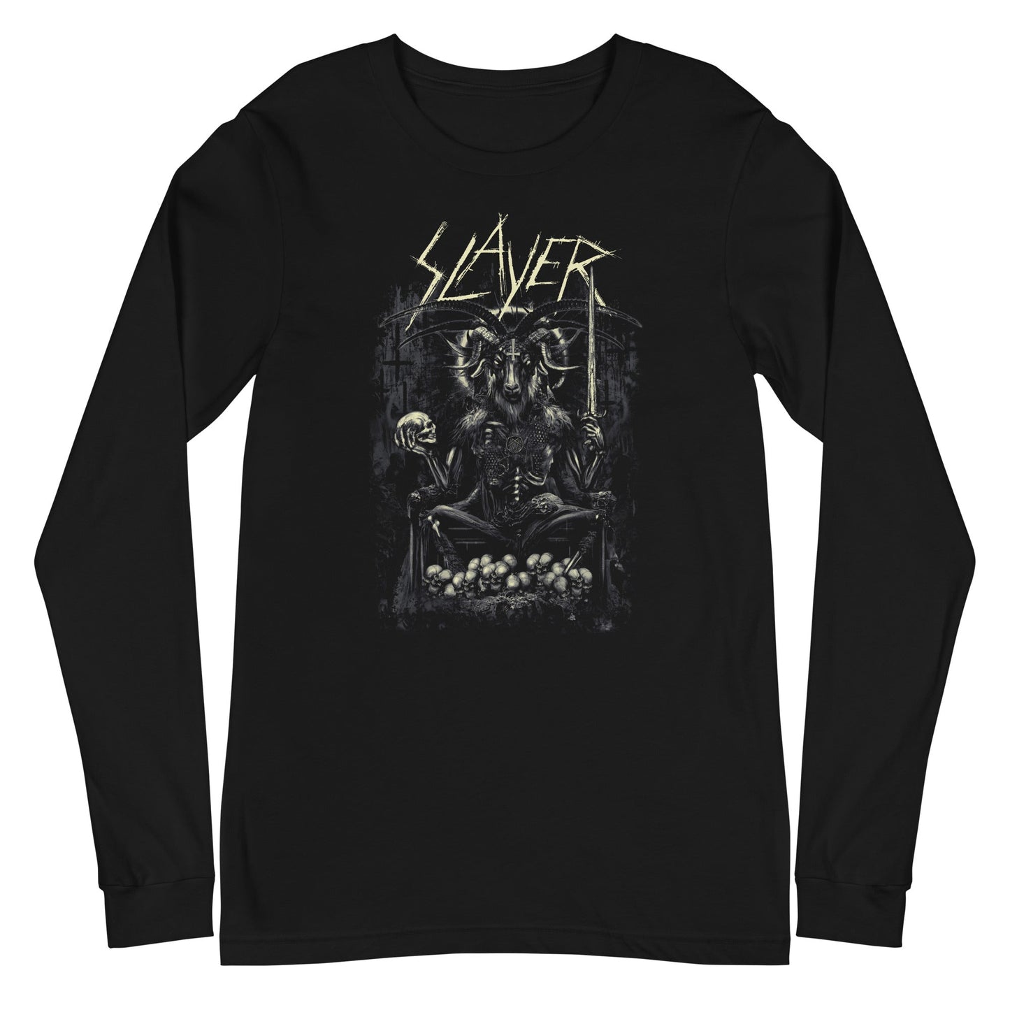 Slayer - Demon Head Long Sleeve T-Shirt [Apparel] - Golden Apple Comics