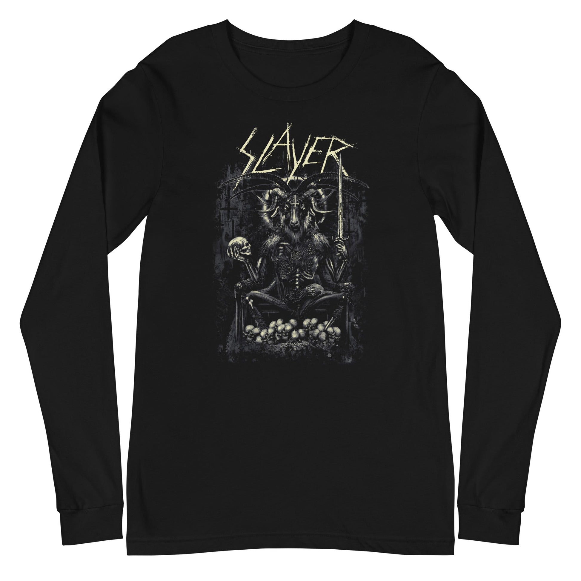 Slayer - Demon Head Long Sleeve T-Shirt [Apparel] - Golden Apple Comics