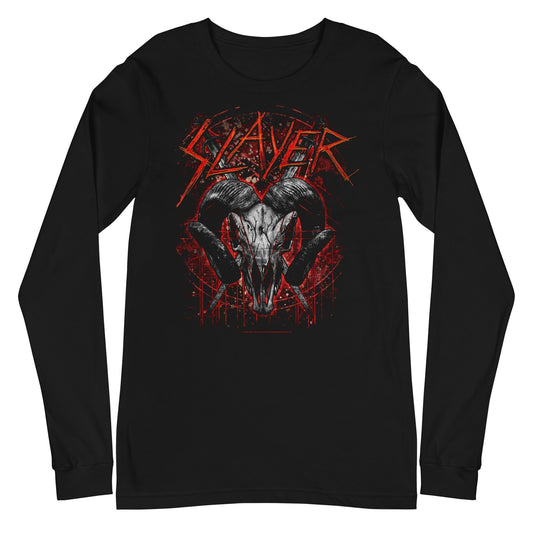 Slayer - Ram's Head Long Sleeve T-Shirt ()