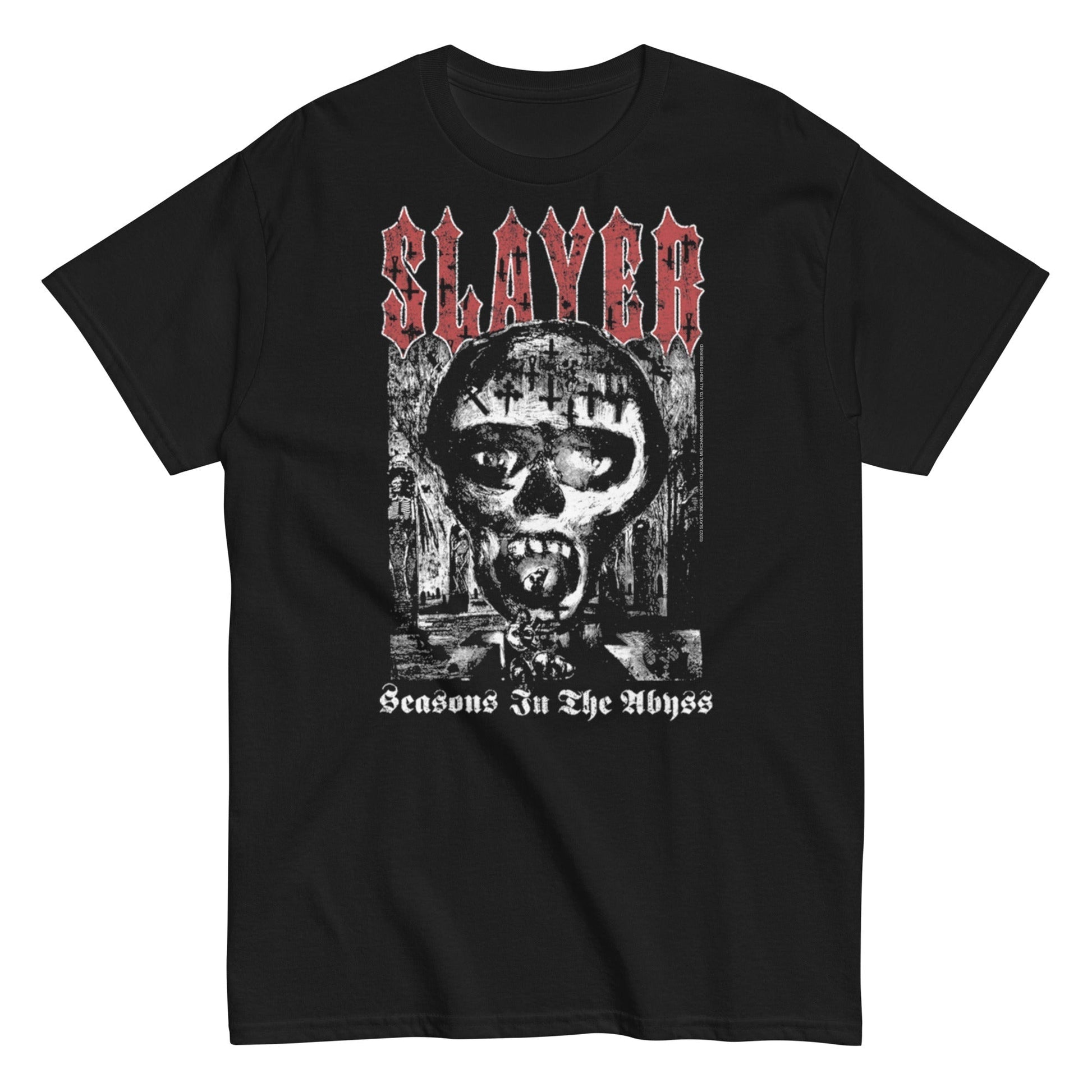 MerchMoment Slayer - Seasons in the Abyss T-Shirt [Apparel] - Golden Apple Comics
