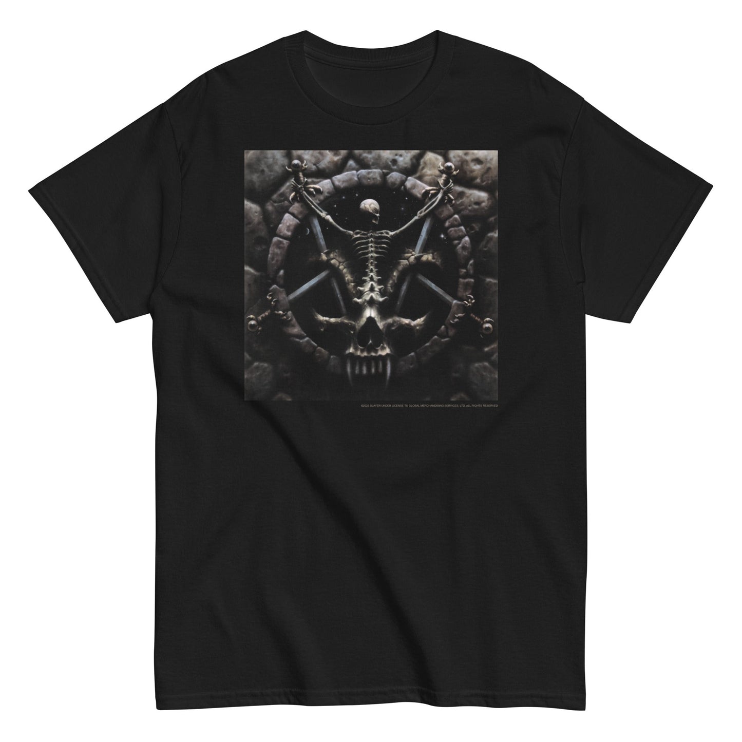 Slayer - Skeleton Pentagram T-Shirt ()