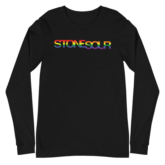 Stone Temple Pilots - StoneSour Rainbow Long Sleeve T-Shirt ()