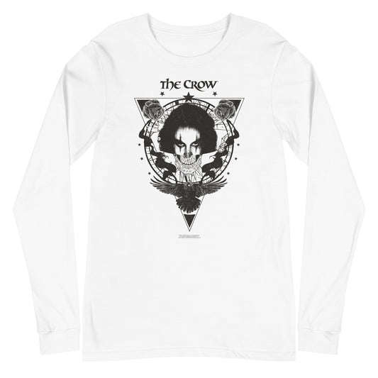The Crow - Badge Emblem Long Sleeve T-Shirt ()