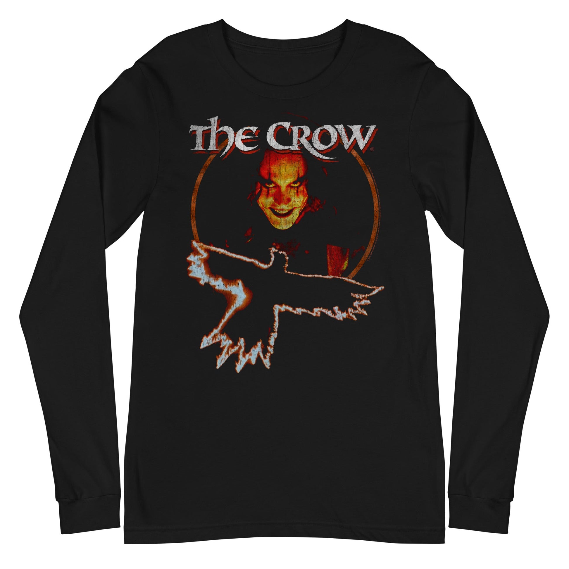 MerchMoment The Crow - Flying Long Sleeve T-Shirt [Apparel] - Golden Apple Comics