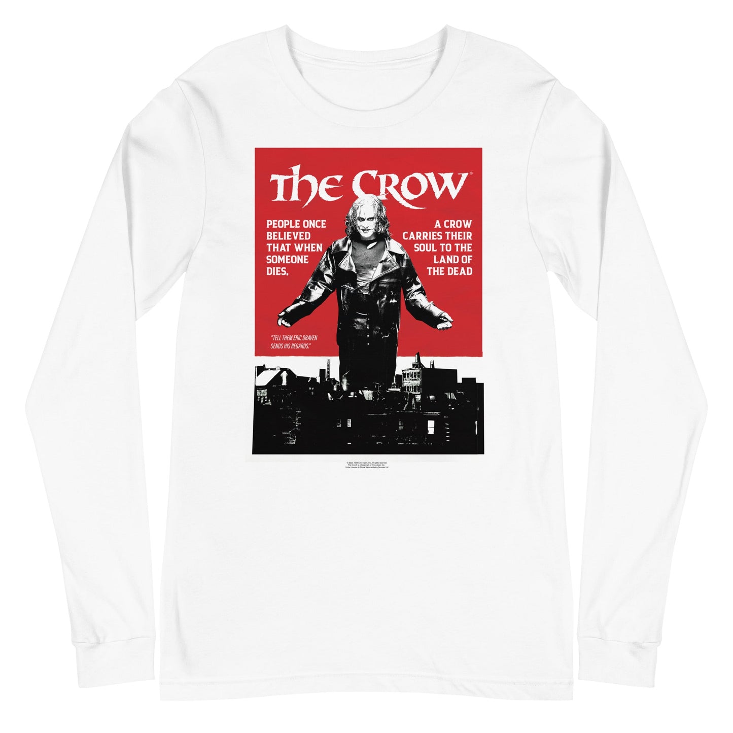 The Crow - Movie Poster Long Sleeve T-Shirt ()