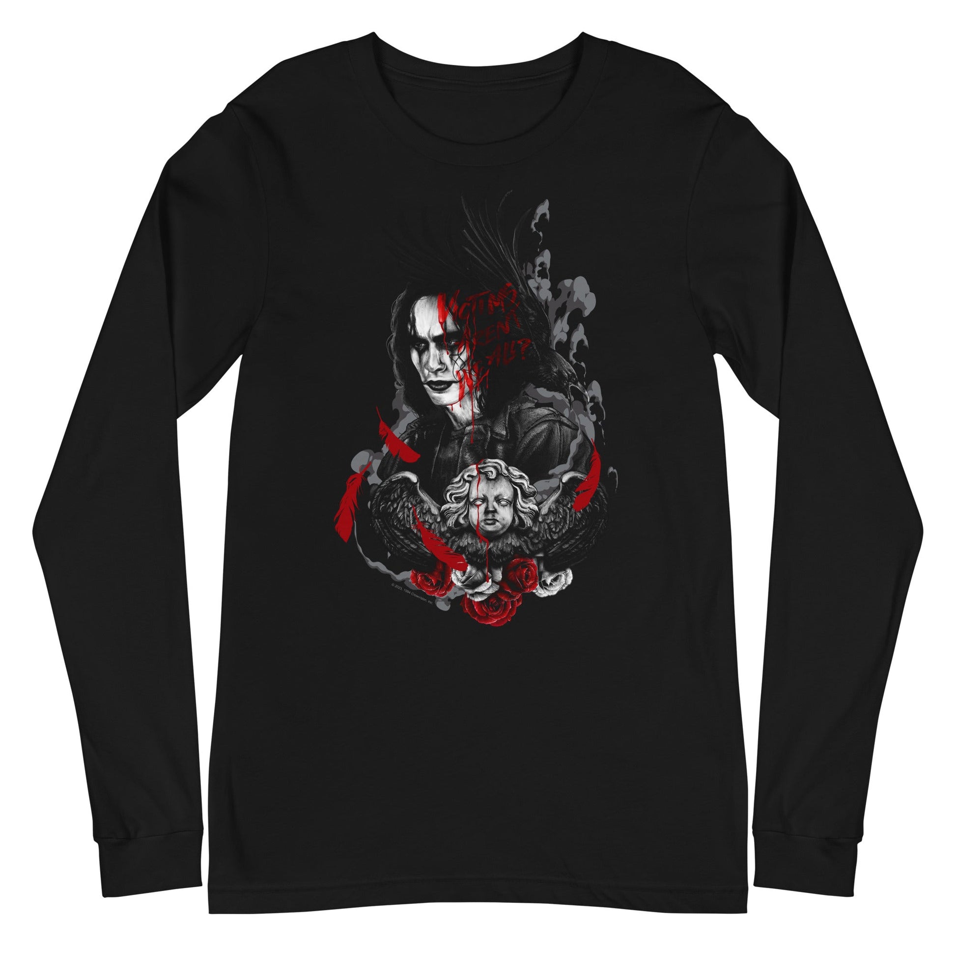 MerchMoment The Crow - Victims Aren't We All? Long Sleeve T-Shirt [Apparel] - Golden Apple Comics