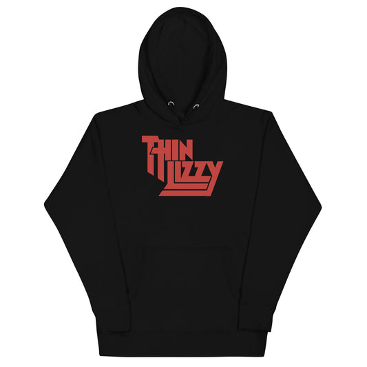 Thin Lizzy - Classic Red Logo Hoodie ()