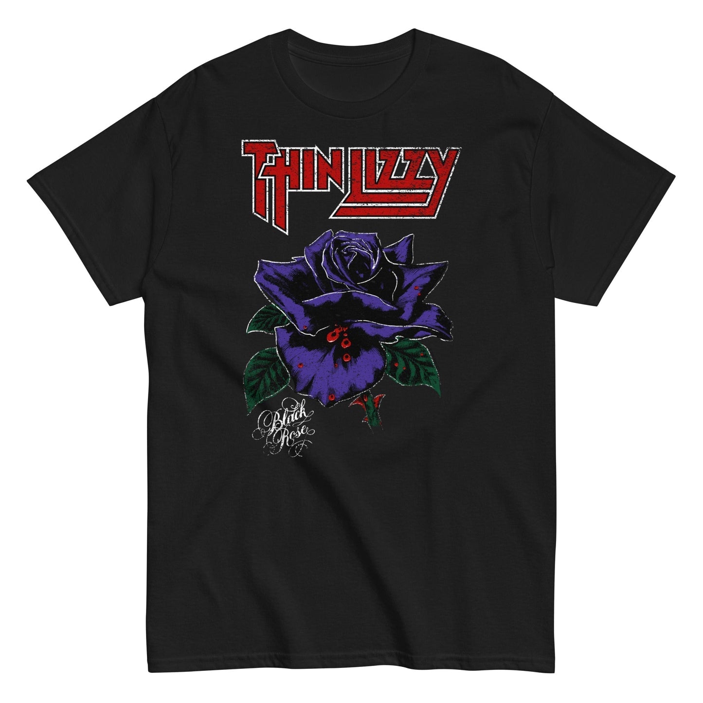 MerchMoment Thin Lizzy - Purple Rose T-Shirt [Apparel] - Golden Apple Comics