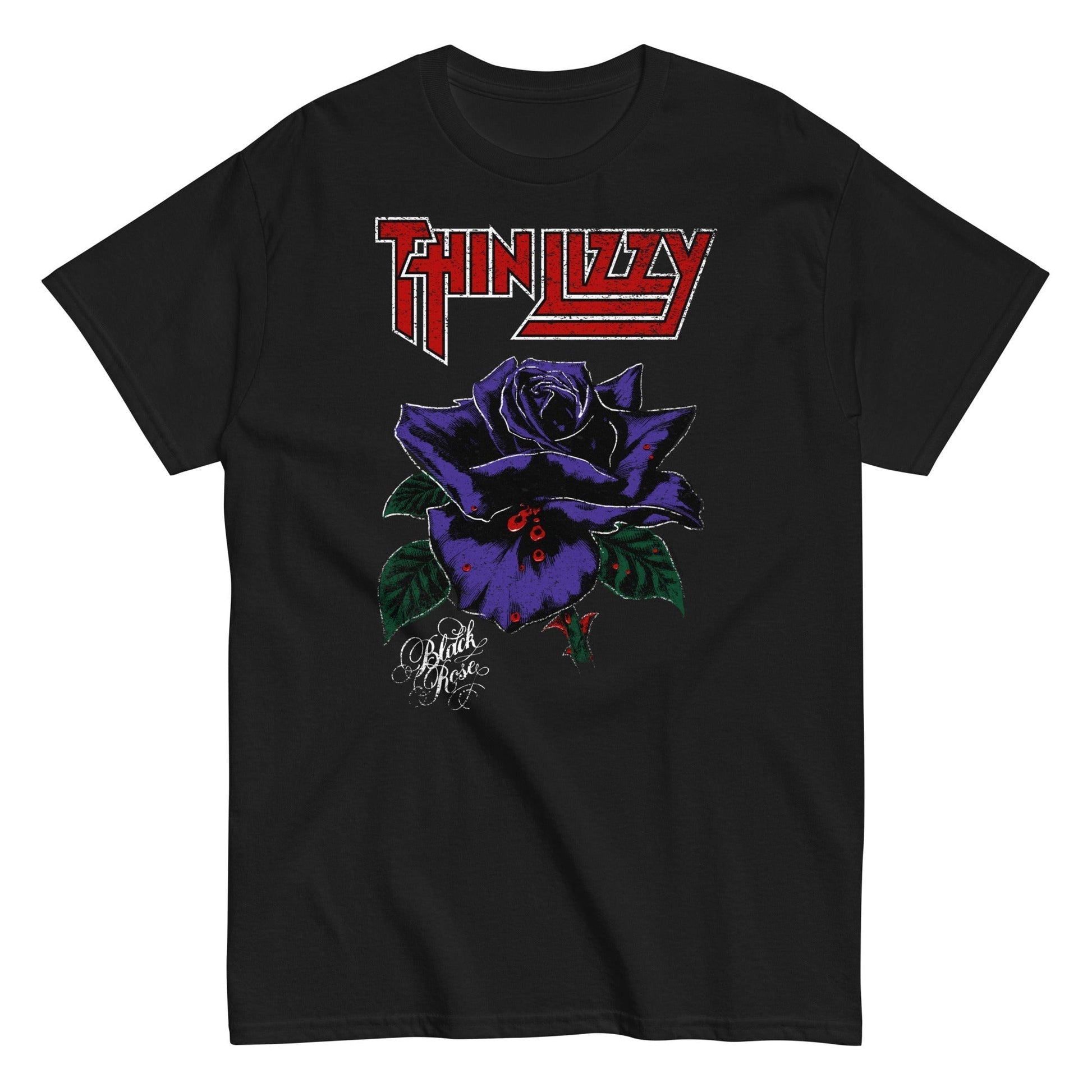 MerchMoment Thin Lizzy - Purple Rose T-Shirt [Apparel] - Golden Apple Comics
