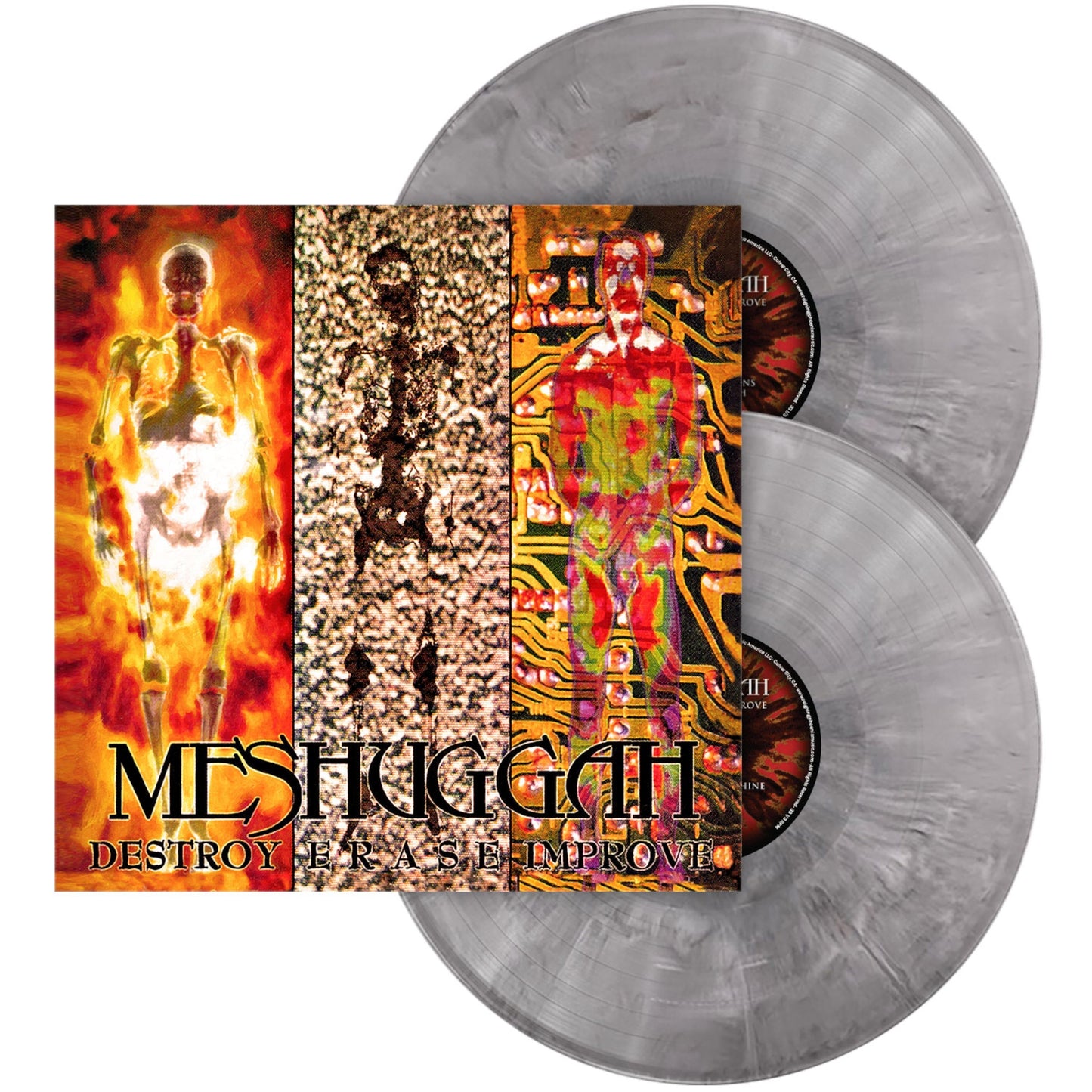 Meshuggah - Destroy Erase Improve: 30Th Anniversary Edition (2026 Remastered) [Gray, Black White Marble Vinyl] [Vinyl]