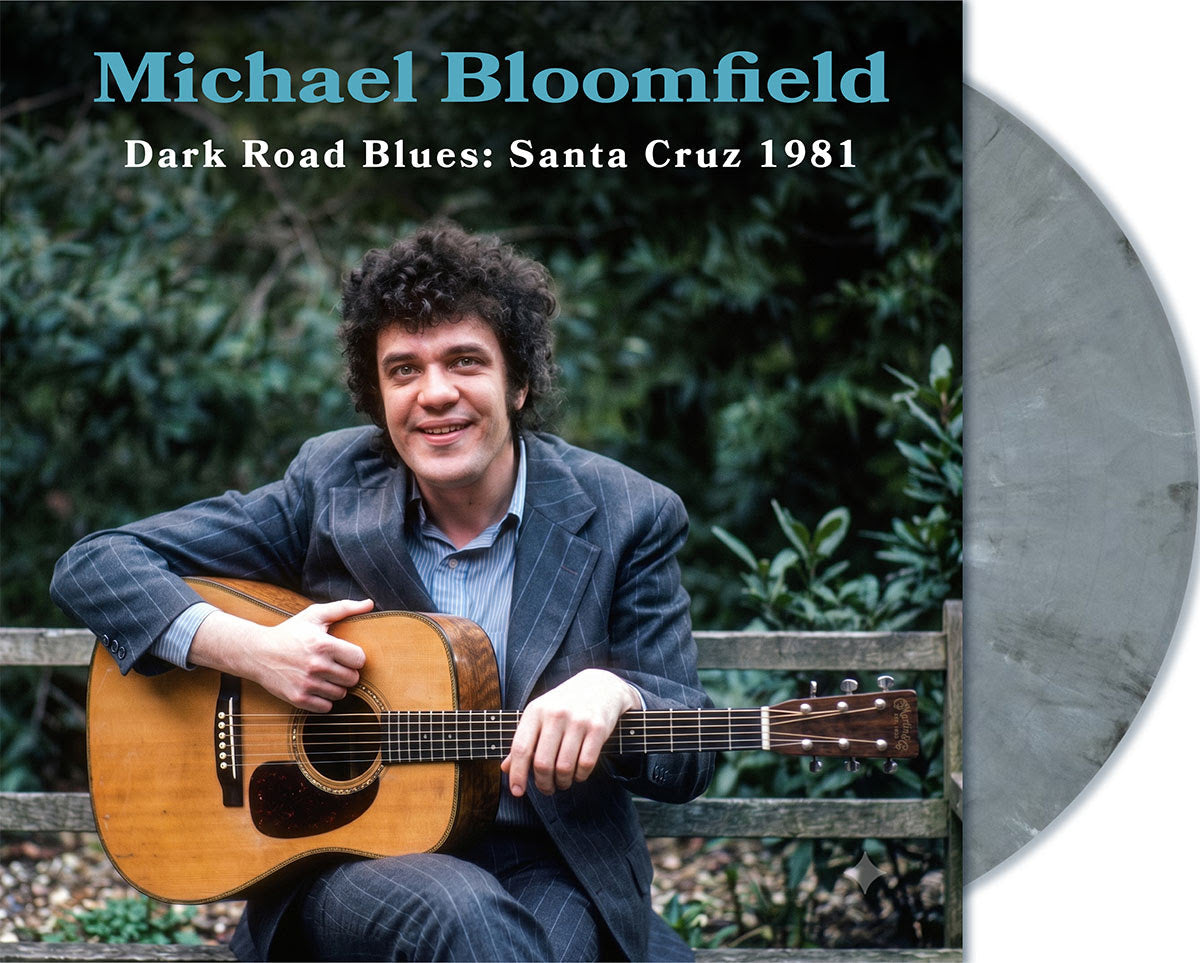 PRE-ORDER Michael Bloomfield - Dark Roads Blues: Santa Cruz 1981 (Indie Exclusive) [Graphite Splatter Vinyl] [Vinyl]