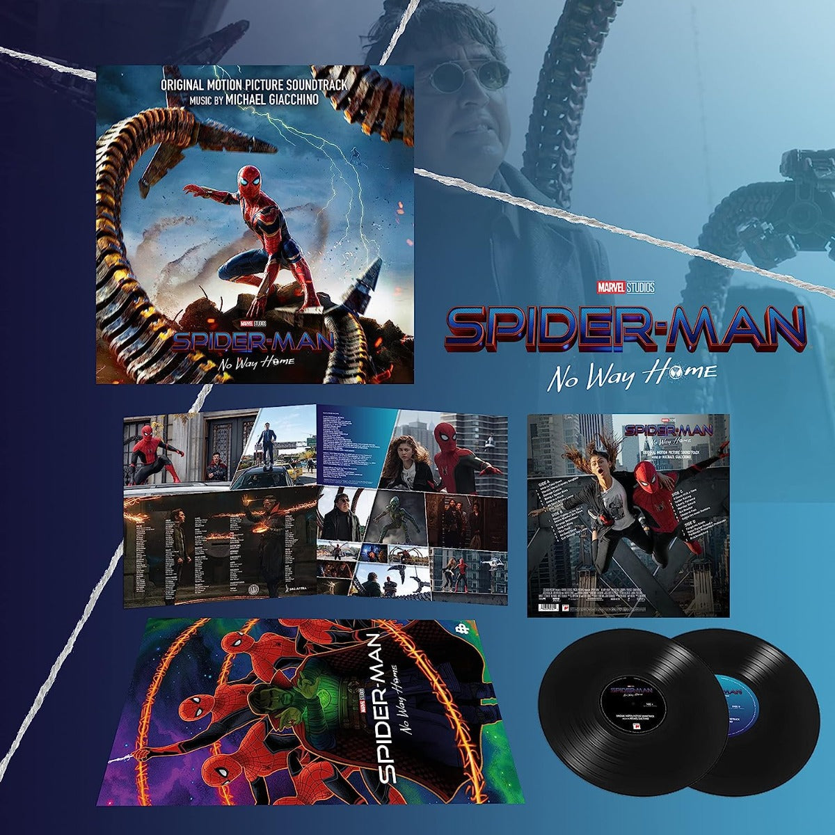 Michael Giacchino Spider-Man: No Way Home (Original Soundtrack) [Import] (2 Lp's) [Vinyl]