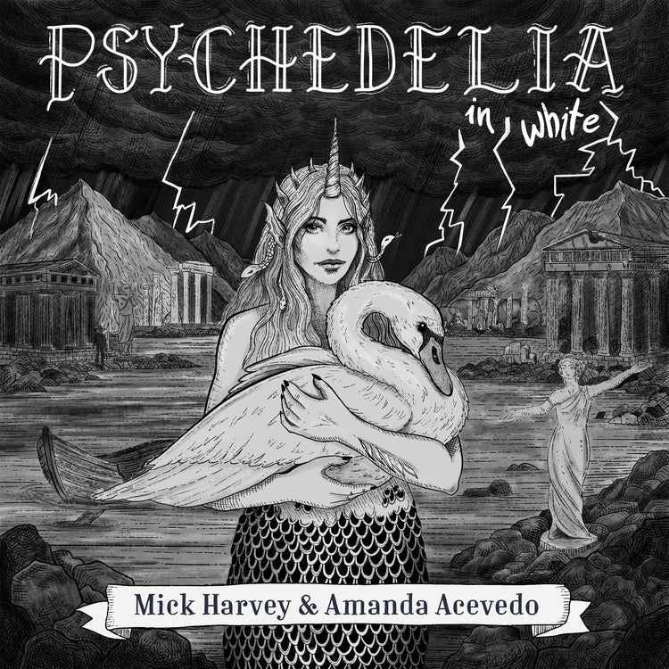 PRE-ORDER Mick Harvey & Amanda Acevedo - Psychedelia In White [Vinyl]