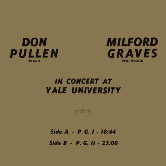 In Concert At Yale University (Vinyl)