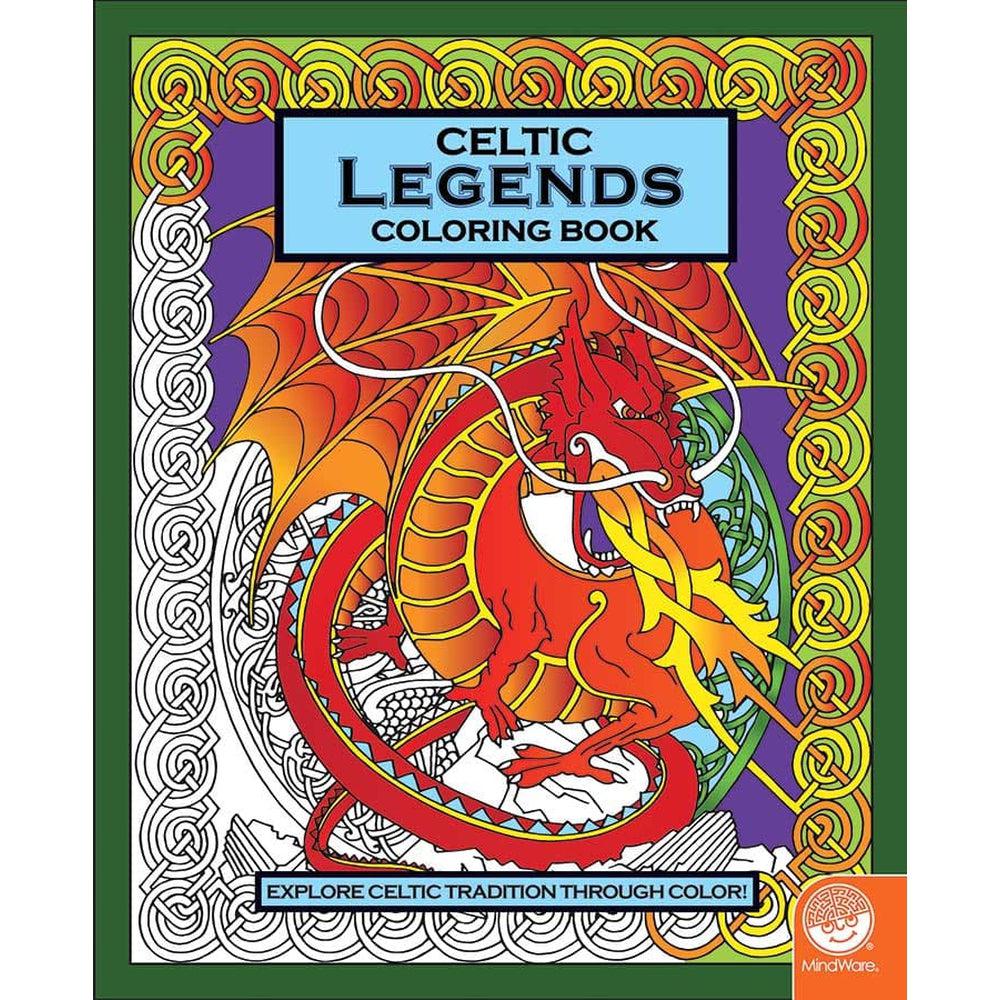 Celtic Coloring Book - Legends