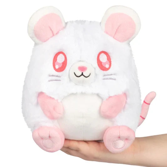 Mini White Rat Squishable